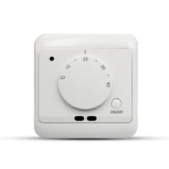 Термостат теплого пола 16А STOUT STE-3001 белый, STE-3001-110710