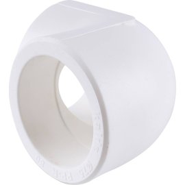 Угольник 90* Kalde d=75 для полипропиленовых труб под сварку (цвет белый), 3212-elb-750000