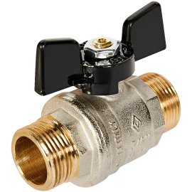 Кран шаровой BUGATTI Oregon (ручка-бабочка) нар-нар резьба 3/4