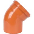 Отвод Sinikon D160x45° для наружной канализации, 22120.R.B