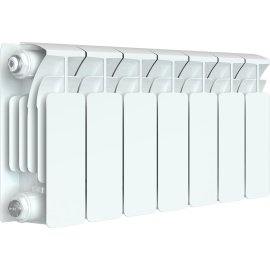 Радиатор биметаллический RIFAR BASE 200 7 секций боковое подключение (цвет RAL 7036)