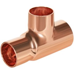 Тройник JINTIAN ВП 18x15x15 из меди под пайку JT-15130181515