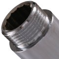 Удлинитель TIEMME НВ 100мм-3/4 хром, 1500309