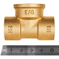 Тройник JINTIAN ВП-ВР-ВП 22x3/4x22 из латуни под пайку JT-141302234