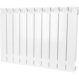 Радиатор биметаллический STOUT STYLE 500 10 секций боковое подключение (белый RAL 9010), SRB-0110-050010
