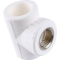 Тройник Kalde с внутренней резьбой 32х3/4 для полипропиленовых труб под сварку (цвет белый), 3222-tfo-320c32