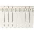 Радиатор алюминиевый Global ISEO 350 8 секций боковое подключение (белый RAL 9010), IS035008
