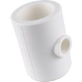 Тройник переходной Kalde 75х32х75 для полипропиленовых труб под сварку (цвет белый)