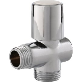Кран шаровой угловой Itap 255 1/2х3/4х1/2 для стиральных машин трехходовой