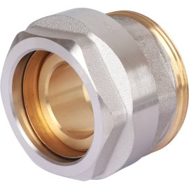 Фитинг Meibes резьбовой латунный Plus для стальных труб 1 1/4”*1 1/4” HР, F13082