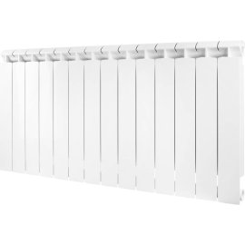 Радиатор биметаллический Global STYLE EXTRA 500 14 секций боковое подключение (белый RAL 9010)