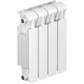 Радиатор биметаллический RIFAR MONOLIT 350 4 секции боковое подключение (белый RAL 9016), 3RM35-4