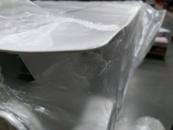 Уцененный товар (вмятина, потертость): Радиатор алюминиевый STOUT GAMMA 350 12 секций боковое подключение (белый RAL 9010), SRA-3310-035012