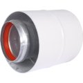 Начальный участок традиционный вертикальный коаксиальный ROMMER D60(м-м)/100(п-п) (Bosch, Buderus, Navien S/C/E, Baxi ECO Nova/Classic, Лемакс) в комп. фланец