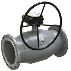 Кран шаровой LD Regula Ду 200 Ру16 фланцевый с редуктором