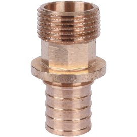 Переходник РЕХАУ RAUTITAN с наружной резьбой 32-R 1 RX+ для труб из сшит полиэтил аксиальный, 14563211001