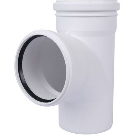 Тройник РЕХАУ RAUPIANO PLUS 110/110/87° max flow (гидравл. оптимизированный радиус изгиба), 11230051001