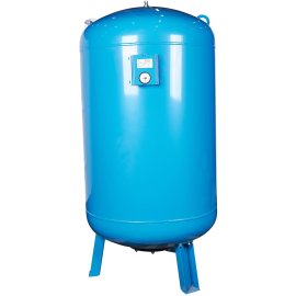 Расширительный бак STOUT STW-0002 гидроаккумулятор 1000 л. вертикальный (цвет синий), STW-0002-001000