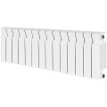 Радиатор биметаллический RIFAR MONOLIT 300 14 секций боковое подключение (белый RAL 9016), 3RM30-14