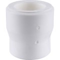 Муфта переходная Kalde 63x32 для полипропиленовых труб под сварку (цвет белый)