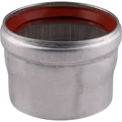 *SCA-6010-000004 STOUT эл-т дымохода адаптер M-F Д 60 L=47, SCA-6010-000004