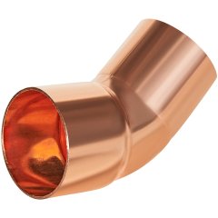 Отвод JINTIAN 45° ВП-НП 35 из меди 35 под пайку, JT-1504035