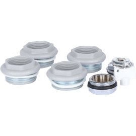 011048 08 Global KIT 3/4 Присоединительный набор для радиатора (цвет cod.08 grigio argento opaco metallizzato 2676 (серый))