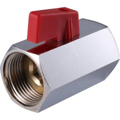 Кран шаровой мини STOUT 3/4 муфтовый