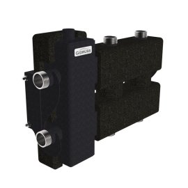 Балансировочный коллектор GIDRUSS BM-60-3DU.EPP (до 60 кВт, подкл. котла G 1, 1+1+1 контура G 1, 4D-кронштейны K.UMS, EPP-термоизоляция)