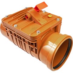 Обратный клапан для наружной канализации Pro Aqua Terra D160 PP, PPH80160