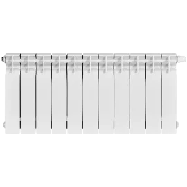 Радиатор биметаллический STOUT TITAN VENTIL 350 11 секций нижнее правое подключение, SRB-3320-035011