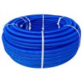 Труба EVOH PE-Xa в гофроизоляции 16х2,2х23, 100м синяя, RTP
