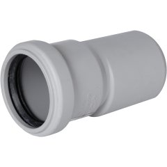 Переход эксцентрический канализационный бесшумный STOUT D 58 х 50