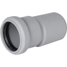 Переход эксцентрический канализационный бесшумный STOUT D 58 х 50