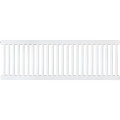 Трубчатый стальной радиатор КЗТО РС 1-500-24 секции 1/2 боковое подключение RAL9010