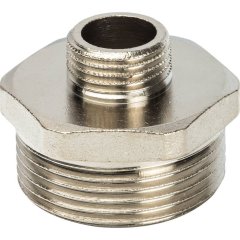 Ниппель НН STOUT переходной никелированный 1 1/4X1/2, SFT-0004-011412
