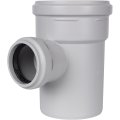 Тройник канализационный бесшумный STOUT D110x58/ 87,5°, SKB-0016-115887