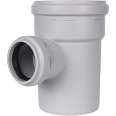 Тройник канализационный бесшумный STOUT D110x58/ 87,5°, SKB-0016-115887