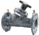 Клапан балансировочный фланцевый ручной FAF Valve 7600 Ду 80