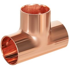 Тройник JINTIAN ВП 15 из меди под пайку JT-1513015