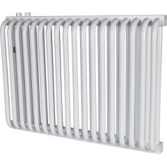 2-х трубчатый радиатор стальной ROMMER RST 2050/18 секций нижнее правое подключение RAL9016