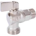 Кран шаровой STOUT угловой для бытовой техники 1/2 х 3/4, SVB-0059-001234