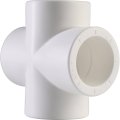 Крестовина Политэк d=25 для полипропиленовых труб под сварку (цвет белый), 9000002525