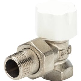 Корпус угловой термостатический для стальных труб LUXOR thermo tekna RS 202 1/2, 12022100 (69022100D)