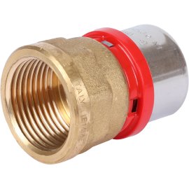 Муфта TIEMME с внутренней резьбой 32x1 для металлопластиковых труб прессовой, 1650050