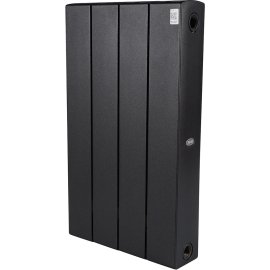 Радиатор биметаллический RIFAR SUPReMO 500 4 секции боковое подключение (цвет Антрацит), 4RS50-4-AN