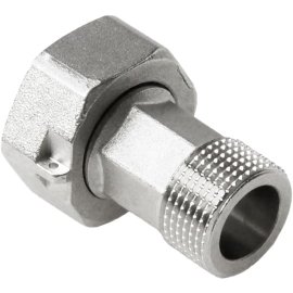 Штуцер Pro Aqua D 3/4 x 1 с накидной гайкой с ушком для пломбы, Н, 18-m20x