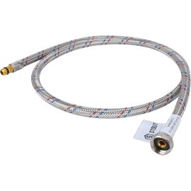 Гибкая подводка для воды STOUT M 10 (18мм) х ВР 1/2, длина 1200 мм, SHF-0030-181015