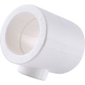 Тройник переходной Kalde 50x25x50 для полипропиленовых труб под сварку (цвет белый)