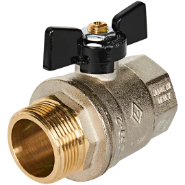 Кран шаровой BUGATTI Oregon (ручка-бабочка) внут-нар резьба 1 1/4